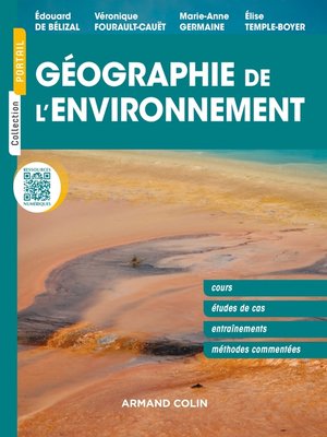 cover image of Géographie de l'environnement